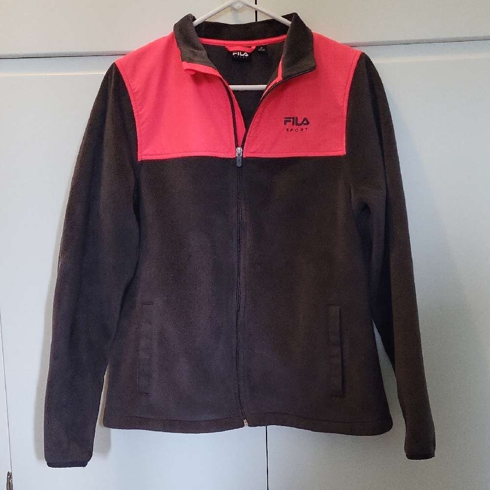 Fila Sport Women's Pink and Gray Jacket